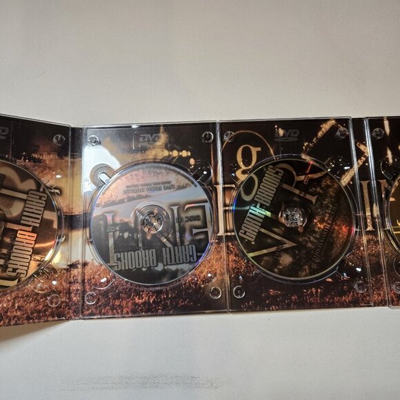Garth Brooks the Entertainer 5 DVD Set in Metal Tin NTSC 85420 6001 206 Central - Picture 8 of 14